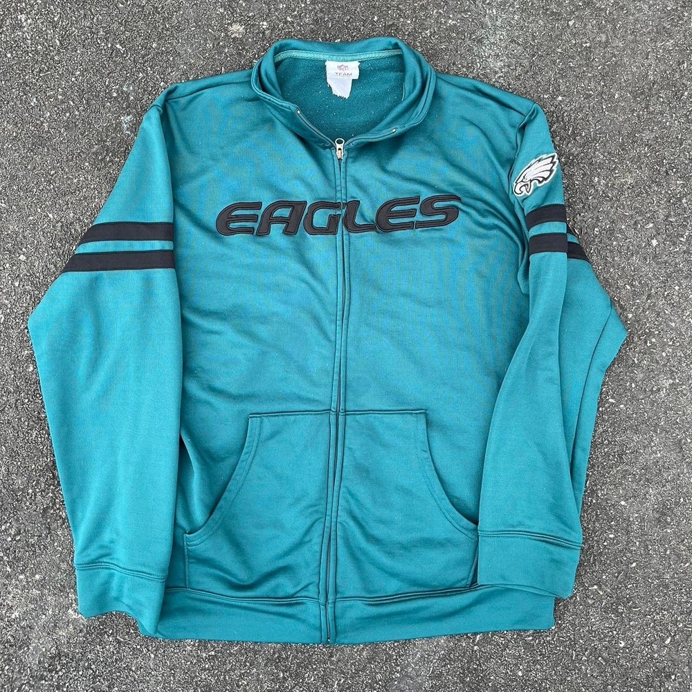 Philadelphia Eagles Graphic Zip Up size L